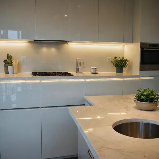 Comment sublimer votre plan de travail avec une bande led