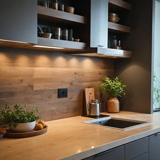 Comment bien choisir et installer un spot encastré sur un plan de travail de cuisine