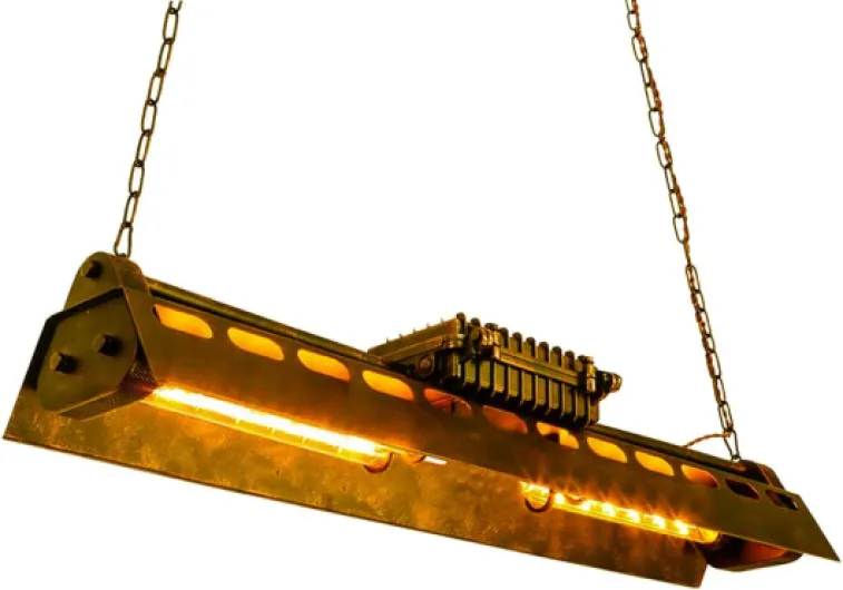 Lustre Industriel Suspension Luminaire Rétro Ancien Plafonnier Vintage Lampe Cage Éclairage de Abat-jour en Métal pour Restaurant Salon Chambre Cuisine Bar 95cm Rouillé 95cm