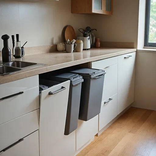 Comment choisir une poubelle double compartiment pour votre plan de travail