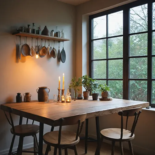 Comment choisir la table haute idéale pour votre cuisine