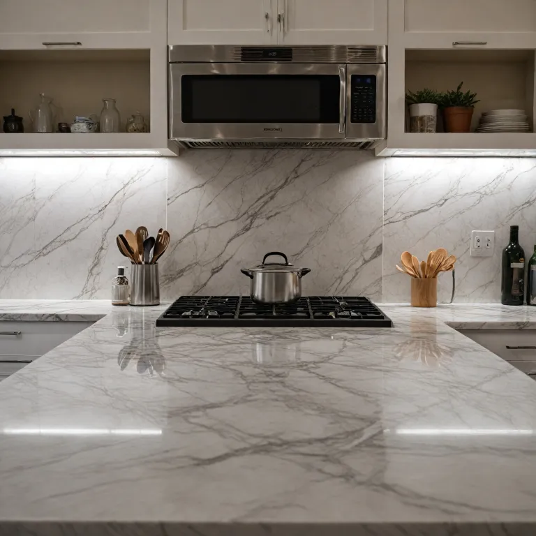 Comment choisir une plaque marbre sur mesure pour votre plan de travail