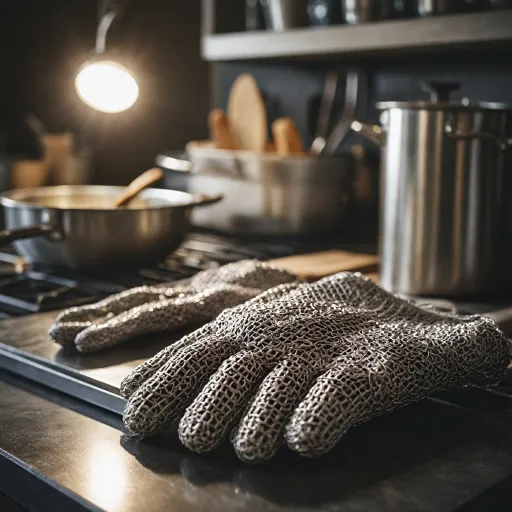 Pourquoi choisir un gant cote de maille pour la sécurité en cuisine