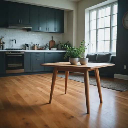 Comment choisir un pied bois pour table basse adapté à votre cuisine