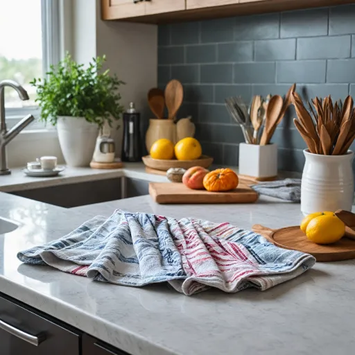 Comment choisir des torchons de cuisine originaux pour sublimer votre plan de travail