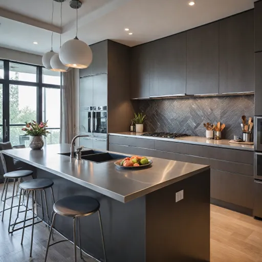 Pourquoi choisir un plan de travail en inox brossé pour votre cuisine ?