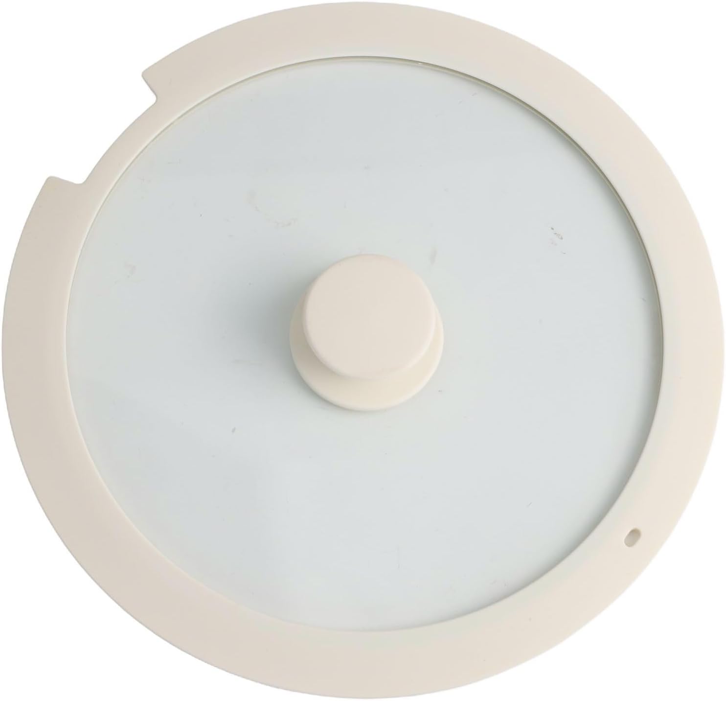 Couvercle de casserole en verre de silicone résistant à la chaleur, couvercle multi-tailles pour casseroles de cuisson, grille d'aération et design anti-débordement, poignée froide au toucher B : 26 cm