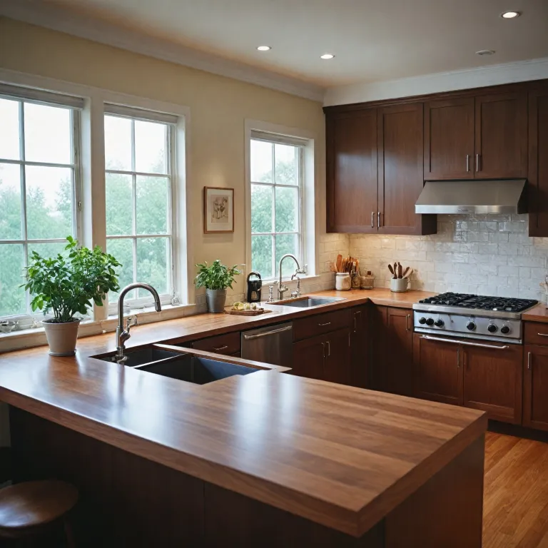 Pourquoi choisir un plan de travail en noyer pour sa cuisine ?