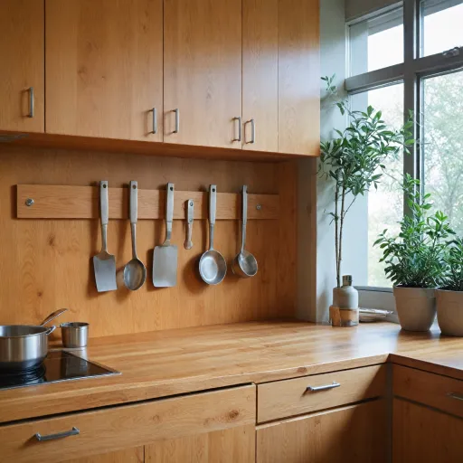 Comment bien choisir son porte-couteaux pour un plan de travail organisé