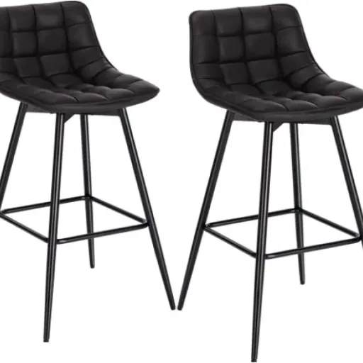 Test WOLTU Lot de 2 Tabourets de Bar : simples, stables et franchement corrects pour le prix