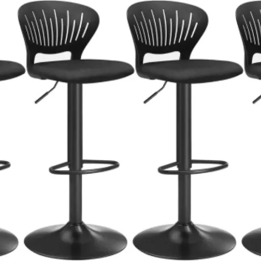Test SONGMICS LJB04BK-4 : 4 tabourets de bar réglables qui font le job sans ruiner ton budget