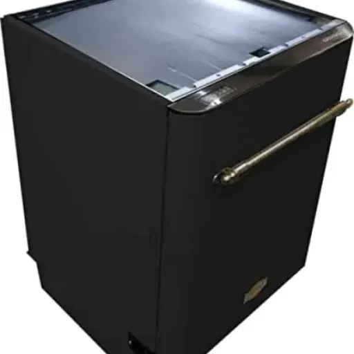 Test Empire S60 U 88XL Em : le lave-vaisselle rétro noir qui mise sur le look et la capacité