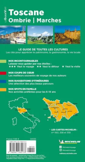 Guide Vert Toscane: Ombrie, Marches