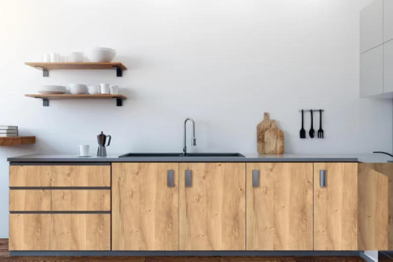 D-c-fix film adhésif pour meuble décoratif Ruban Chêne 45 cm x 2 m – film adhésif décoratif meubles facile d'entretien pour cuisine, armoire, table et rebord de fenêtre – moderne & durable 45l x 200L cm