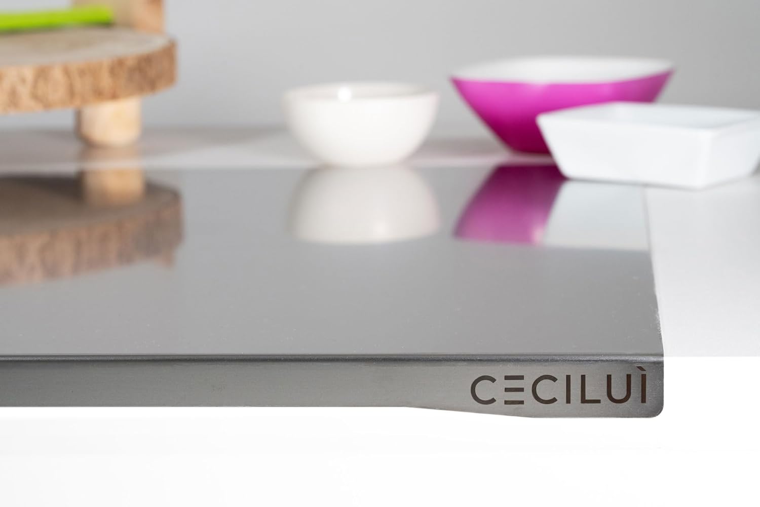 Planche à découper en acier inoxydable pour pétrir, tapis antidérapant, planche à découper de cuisine professionnelle, planches à découper, table de travail (85x57.3 cm)