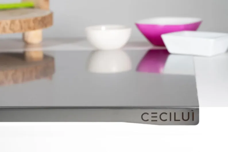 Planche à découper en acier inoxydable pour pétrir, tapis antidérapant, planche à découper de cuisine professionnelle, planches à découper, table de travail (85x57.3 cm)