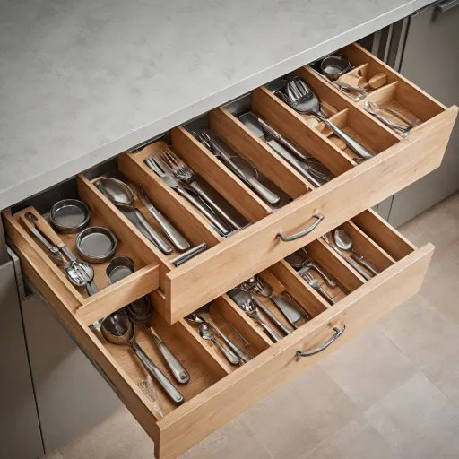 Optimiser le range couverts pour tiroirs : transformer chaque tiroir en allié du plan de travail