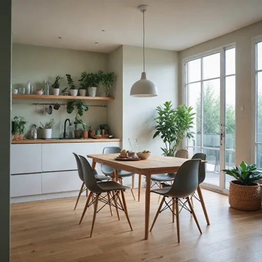 Plan de travail en chêne : élégance durable pour la cuisine et la salle à manger