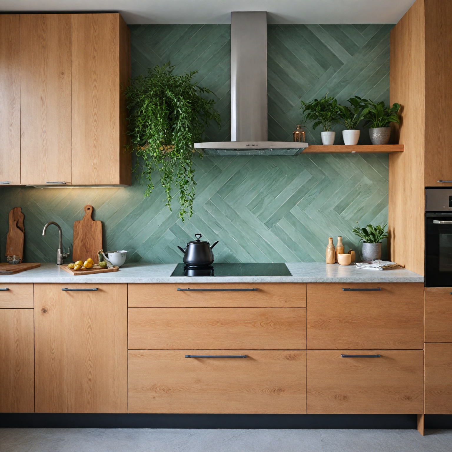 Poignées en bois : l’élégance naturelle au service du plan de travail de cuisine