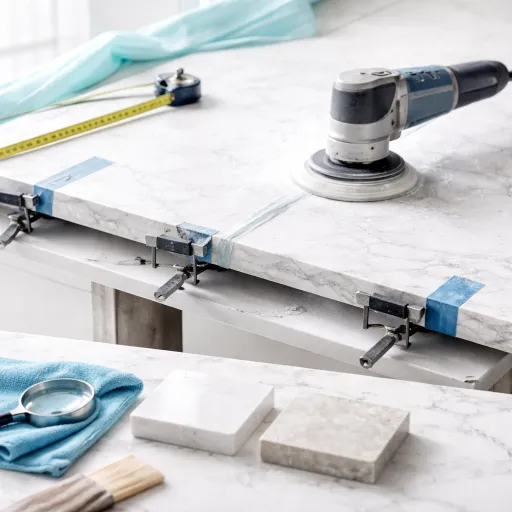 Plan de travail en quartz : prix au m², pose et vérité après cinq ans d'usage