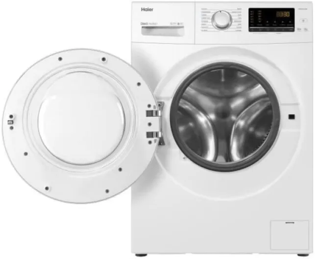 Lave-linge hublot HW80-B1239N-FR - 8 kg - Direct motion - 1200 trs/min - Vapeur - Classe A - Traitement anti-bactérien