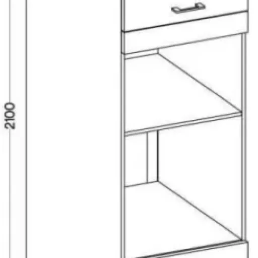 Test Colonne Four Micro-Ondes Modena : la grande armoire qui range (presque) tout sans se faire remarquer