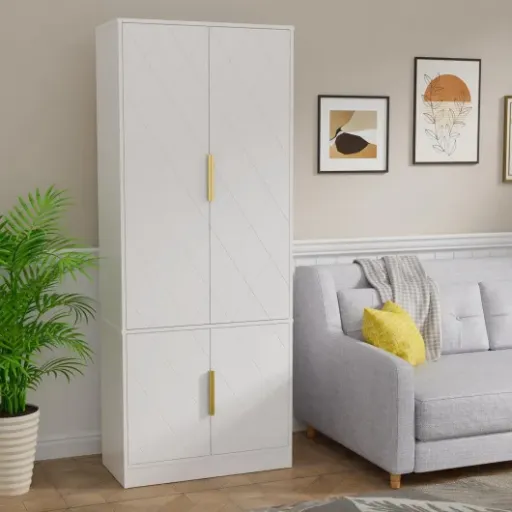 Test Buffet UEV 150 cm : un meuble de rangement fin qui exploite bien la hauteur