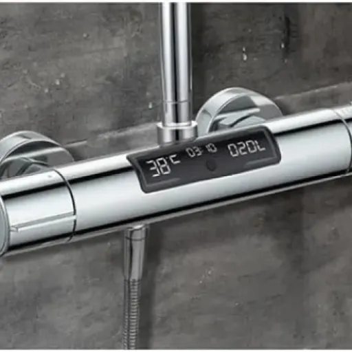 Test Mitigeur thermostatique EKOGEST XL : un robinet de douche high-tech qui veut vous faire économiser l’eau
