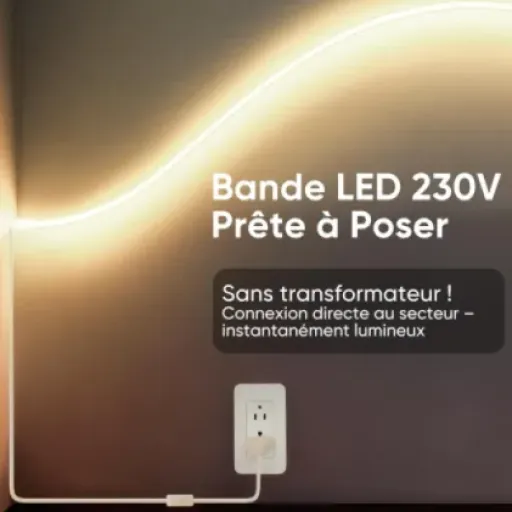 Test ruban LED COB 230V HRGXYUN 5m : simple, puissant, mais pas sans défauts