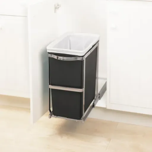 Test simplehuman CW1124 : la poubelle coulissante qui met enfin de l’ordre sous l’évier