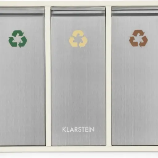 Test KLARSTEIN Poubelle écologique Triple tri 45 L : le tri qui prend peu de place mais pas donné