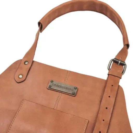 Test DRAKENSBERG Tablier de barbecue 'Bob' : le tablier en cuir qui donne un vrai look de pro au BBQ