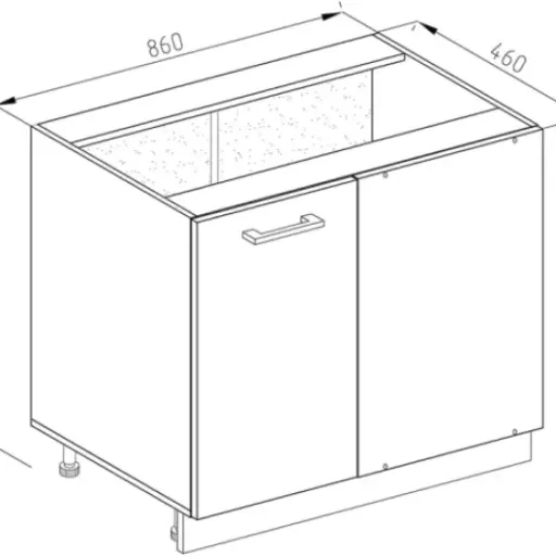 Test Vicco Meuble d'angle R-Line 86 cm : le caisson d’angle pas cher qui fait le job (si on n’est pas allergique au montage)