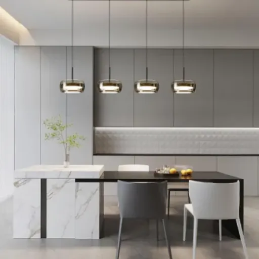 Test Suspension LED Bellastein 4 lampes : jolie sur le papier, mais pas mal de compromis