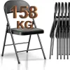 Test BULAGE Chaise Pliante (lot de 6) : des chaises basiques qui font le taf pour les invités