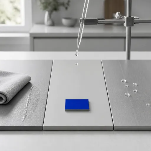 Mat, satiné, brossé : comment la finition de surface transforme l'usage quotidien du plan de travail