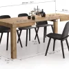 Test MOBILI FIVER First 120-200 cm : la table extensible simple, pratique et sans chichis