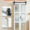Test VEVOR Porte Coulissante Intérieure 91,4x213,4 cm : une porte pliante lourde, pratique, mais pas plug-and-play