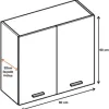Test Cuisineandcie Meuble Haut ECO 60 cm : le meuble de cuisine basique qui fait le job sans ruiner ton budget