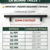 Test Poignée de Meuble Cuisine Noir 160MM (lot de 15) : le kit simple pour relooker sa cuisine sans se ruiner