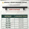 Test poignées de meuble cuisine noir 96 mm (lot de 15) : le kit pas cher pour refaire toute la cuisine