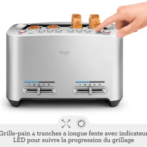 Test Sage The Smart Toast : le grille-pain 4 fentes qui veut jouer dans la cour des grands