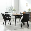 Test EUGAD Chaises de Salle à Manger (lot de 6) : des chaises velours qui font le job sans ruiner le budget